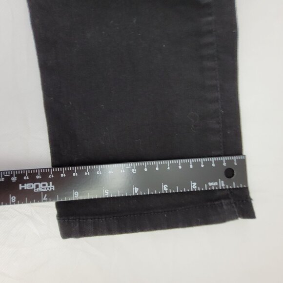 Grane Jeans Women's 11 Black Low Rise Straight Skinny Leg Stretch Cotton Denim - Picture 15 of 15